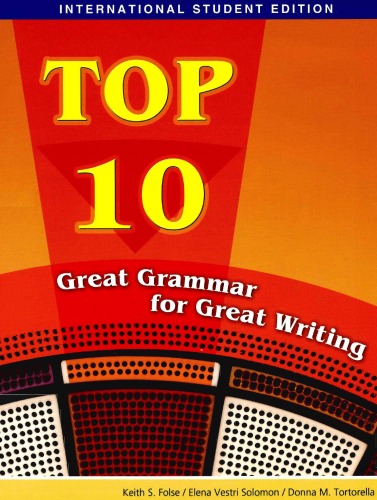 Intl Stdt Edtop 10 Great Grammar For Great Writing Folse