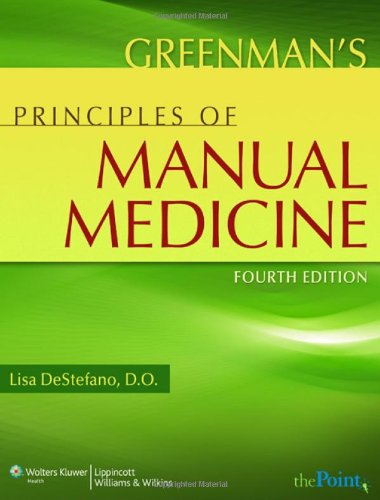 Greenmans Principles Of Manual Medicine Point Lippincott Williams Wilkins Fourth Lisa Destefano