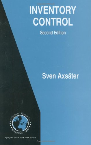 Inventory Control 2nd Edition International Series In Operations Research Management Science 2nd Sven Axsäter