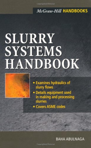Slurry Systems Handbook 1st Edition Baha Abulnaga