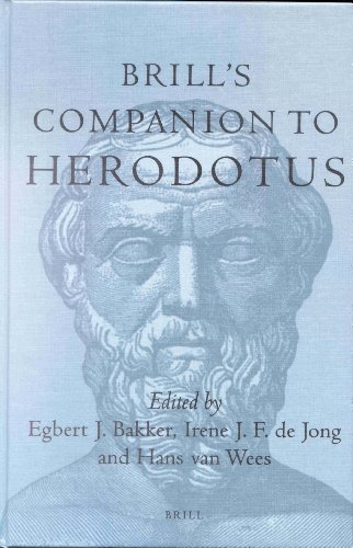 Brills Companion To Herodotus Egbert J Bakker Irene J F De Jong