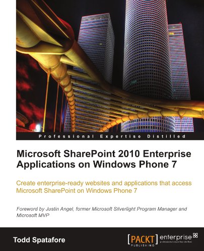 Microsoft Sharepoint 2010 Enterprise Applications On Windows Phone 7 Todd Spatafore