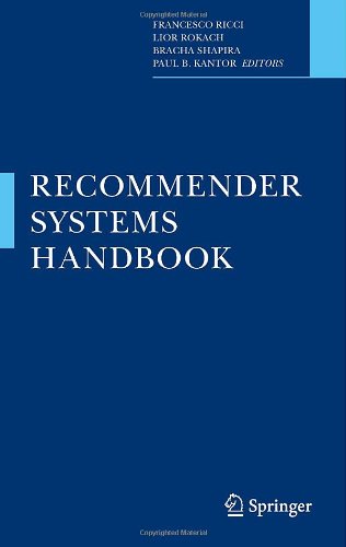 Recommender Systems Handbook 1st Edition Francesco Ricci Lior Rokach