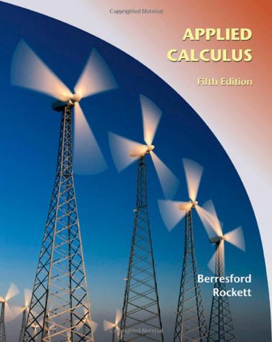 Applied Calculus Fifth Edition 5th Edition Geoffrey C Berresford
