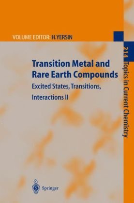 Transition Metal And Rare Earth Compounds Excited States Transitions Interactions Ii 1st Edition Daniel R Gamelin