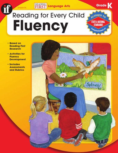 Reading For Every Child Fluency Grade K Anne Vander Woude School Specialty Publishing