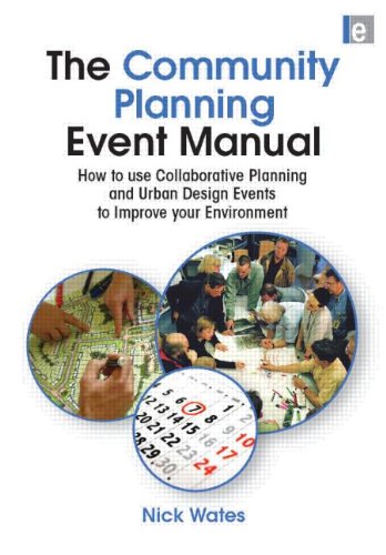 The Community Planning Event Manual How To Use Collaborative Planning And Urban Design Events To Improve Your Environment Tools For Community Planning Nick Wates