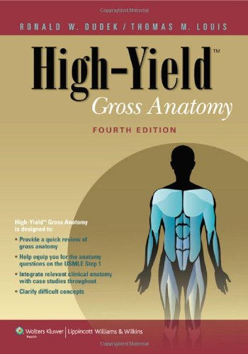 Highyield Gross Anatomy Highyield Series Fourth Ronald W Dudek