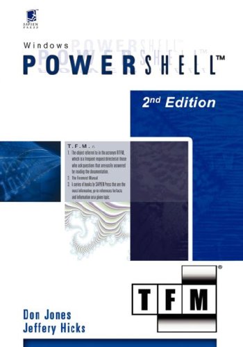 Windows Powershell V10 Tfm 2nd Edition 2nd Don Jones Jeffery Hicks