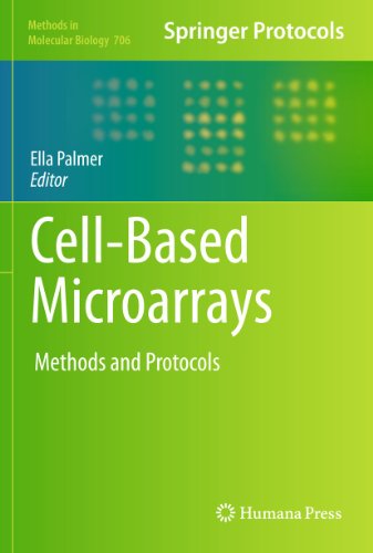 Cellbased Microarrays Methods And Protocols 1st Edition Ella Palmer Auth