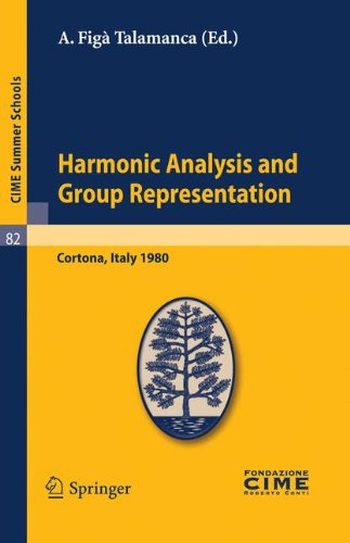 Harmonic Analysis And Group Representation L Auslander R Tolimieri Auth