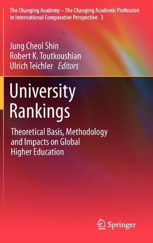 University Rankings Theoretical Basis Methodology And Impacts On Global Higher Education 1st Edition Jung Cheol Shin