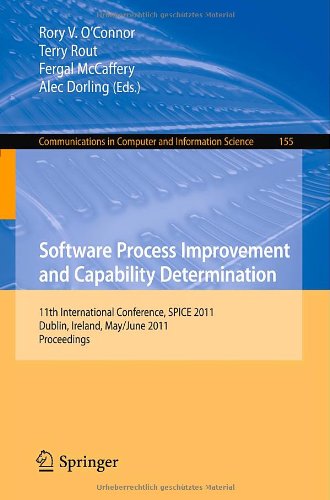 Software Process Improvement And Capability Determination 11th International Conference Spice 2011 Dublin Ireland May 30 June 1 2011 Proceedings 1st Edition Lian Wen