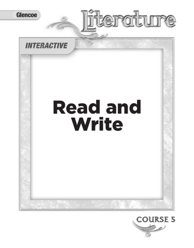 Read And Write Course 5 Approaching Level Student Edition Glencoe Mcgrawhill