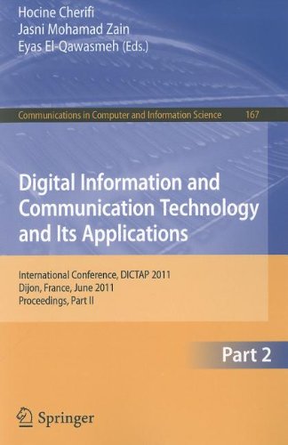 Digital Information And Communication Technology And Its Applications International Conference Dictap 2011 Dijon France June 2123 2011 Proceedings Part Ii 1st Edition Ladislav Burita Auth