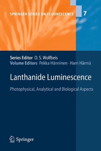 Lanthanide Luminescence Photophysical Analytical And Biological Aspects 1st Edition Jeanclaude G Bnzli