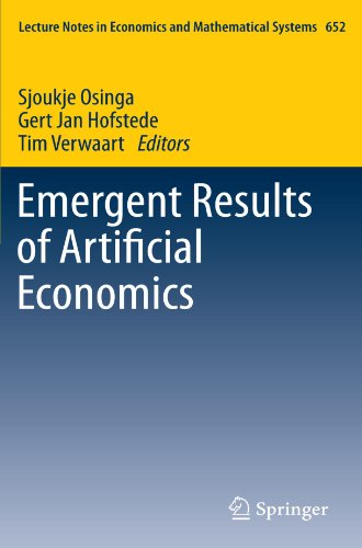 Emergent Results Of Artificial Economics 1st Edition Matylda Jaboska