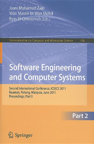 Software Engineering And Computer Systems Second International Conference Icsecs 2011 Kuantan Pahang Malaysia June 2729 2011 Proceedings Part Ii 1st Edition Hongwu Qin