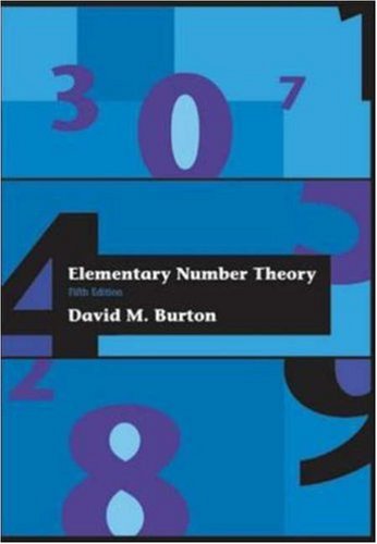 Elementary Number Theory 5th Edition 5th Edition David M Burton