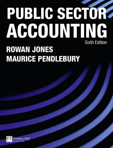 Public Sector Accounting 6th Revised Edition Rowan Jones