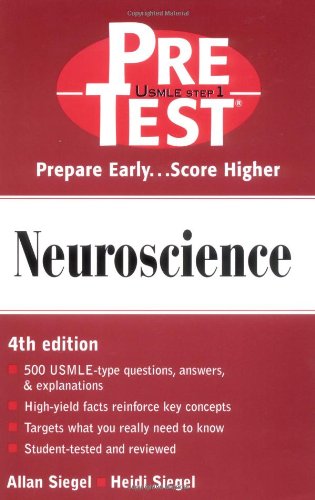 Neuroscience Pretest Selfassessment And Review 4th Ed 4th Edition Allan Siegel