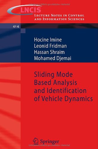 Sliding Mode Based Analysis And Identification Of Vehicle Dynamics 1st Edition Hocine Imine