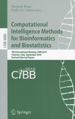 Computational Intelligence Methods For Bioinformatics And Biostatistics 7th International Meeting Cibb 2010 Palermo Italy September 1618 2010 Revised Selected Papers 1st Edition Mario Cannataro