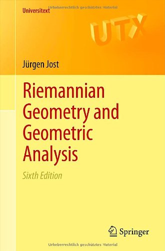 Riemannian Geometry And Geometric Analysis 6th Edition Jrgen Jost Auth
