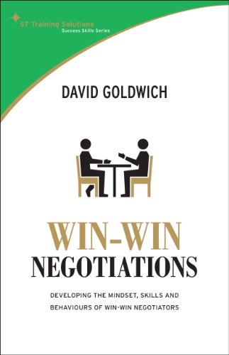 Winwin Negotiation Techniques Develop The Mindset Skills And Behaviours Of Winwin Negotiators St Training Solutions Success Skills David Goldwich