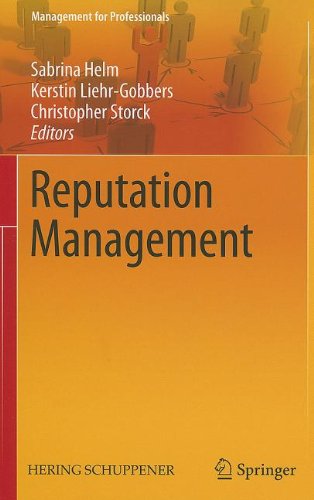 Reputation Management 1st Edition Sabrina Helm Auth Sabrina Helm