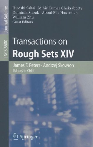 Transactions On Rough Sets Xiv 1st Edition Hidenao Abe Shusaku Tsumoto Auth
