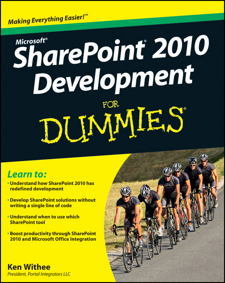Sharepoint 2010 Development For Dummies 1st Edition Ken Withee
