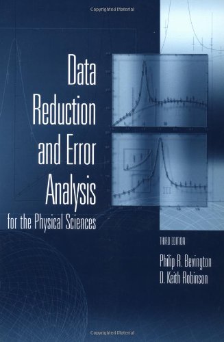 Data Reduction And Error Analysis For The Physical Sciences 3rd Philip Bevington