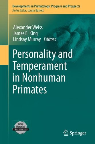 Personality And Temperament In Nonhuman Primates 1st Edition Joan Stevensonhinde