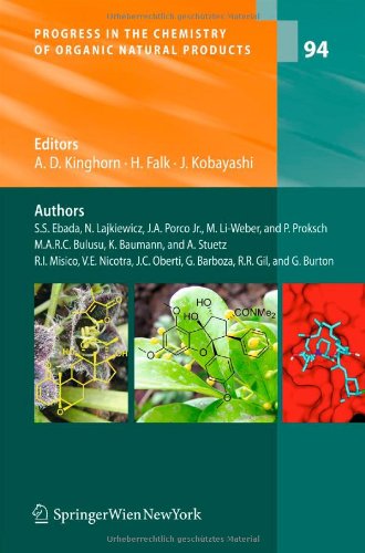 Progress In The Chemistry Of Organic Natural Products Vol 94 1st Edition Sherif S Ebada
