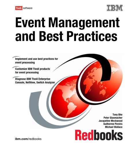Event Management And Best Practices Ibm Redbooks Ibm Redbooks