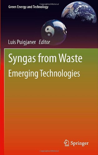 Syngas From Waste Emerging Technologies 1st Edition Luis Puigjaner Auth