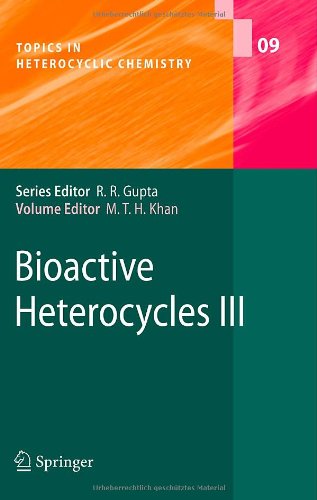 Bioactive Heterocycles Iii 1st Edition Annamargareta Rydn