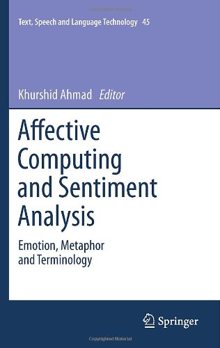 Affective Computing And Sentiment Analysis Emotion Metaphor And Terminology 1st Edition Sam Glucksberg Auth