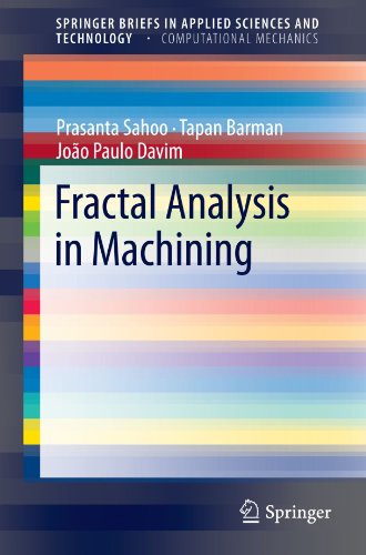 Fractal Analysis In Machining 1st Edition Prasanta Sahoo Tapan Barman