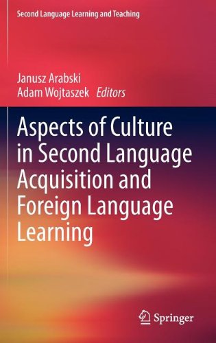 Aspects Of Culture In Second Language Acquisition And Foreign Language Learning 1st Edition Janusz Arabski