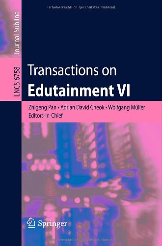 Transactions On Edutainment Vi 1st Edition Bin Shao Mingmin Zhang
