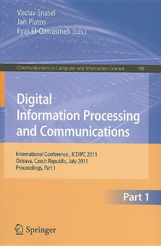 Digital Information Processing And Communications International Conference Icdipc 2011 Ostrava Czech Republic July 79 2011 Proceedings Part I 1st Edition Danielius Adomaitis