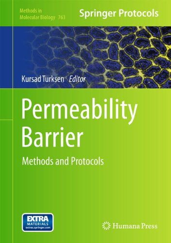 Permeability Barrier Methods And Protocols 1st Edition Arne Naegel