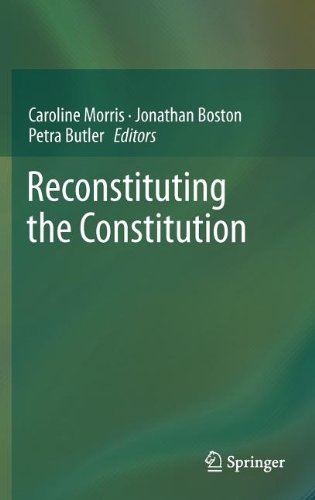 Reconstituting The Constitution 1st Edition Elizabeth Mcleay Auth
