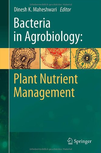 Bacteria In Agrobiology Plant Nutrient Management 1st Edition R C Dubey
