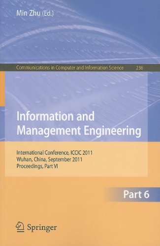Information And Management Engineering International Conference Iccic 2011 Wuhan China September 1718 2011 Proceedings Part Vi 1st Edition Hao Dong