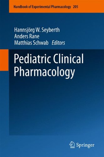 Pediatric Clinical Pharmacology 1st Edition Hannsjrg W Seyberth