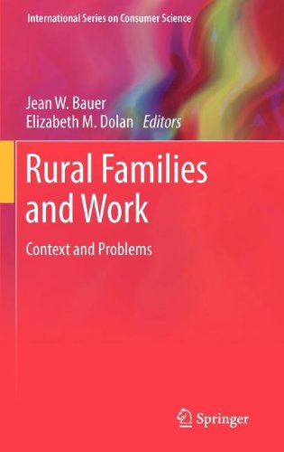 Rural Families And Work Context And Problems 1st Edition Jean W Bauer