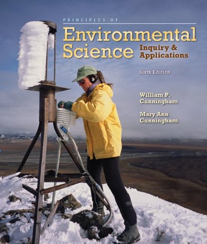 Principles Of Environmental Science 6th Edition William Cunningham